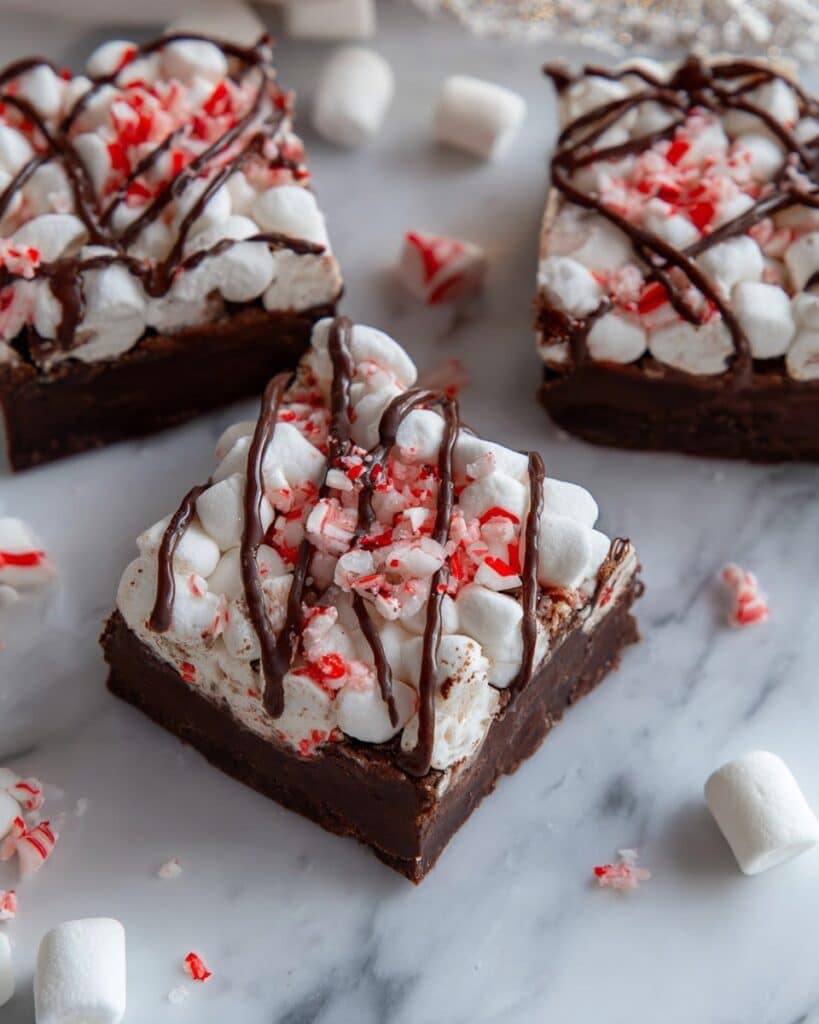 Hot Chocolate Peppermint Fudge Recipe
