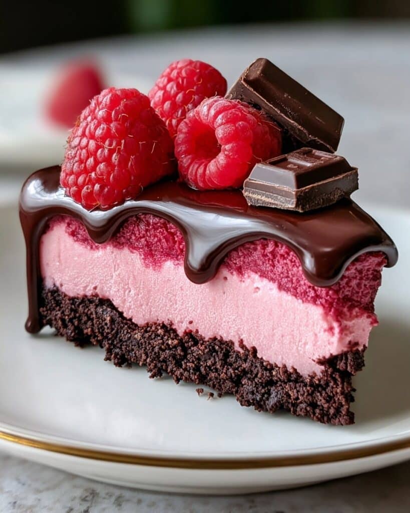Decadent Dark Chocolate Raspberry Cheesecake Recipe