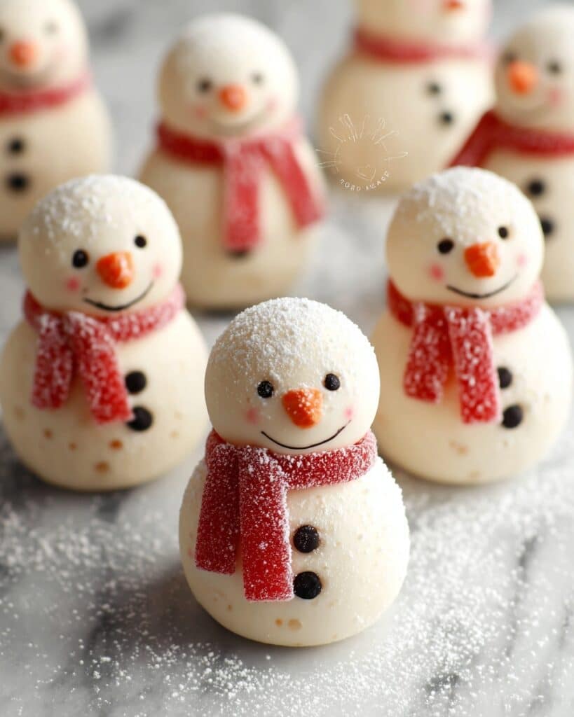 No-Bake Snowman Truffles Recipe