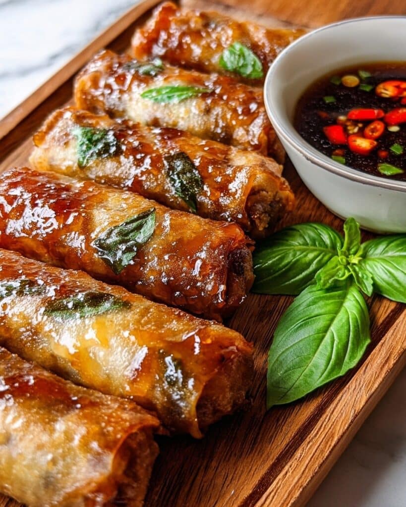 Thai Basil Beef Rolls – Fresh Thai Flavors in Every Bite Recipe