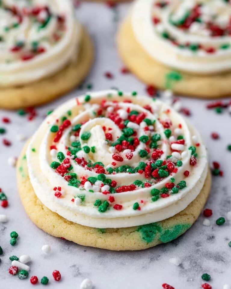 Christmas Cake Batter Cookies Recipe