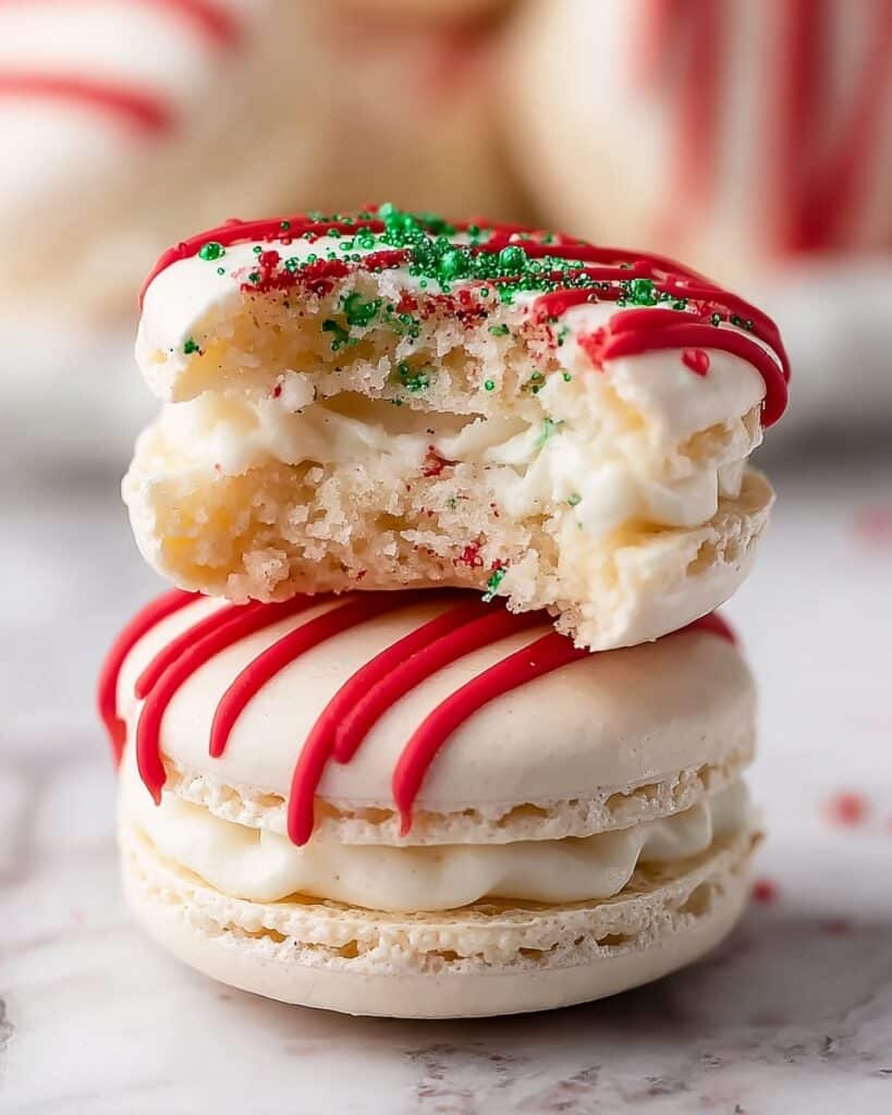 Christmas Tree Cake Macarons | Festive & Fun Recipe