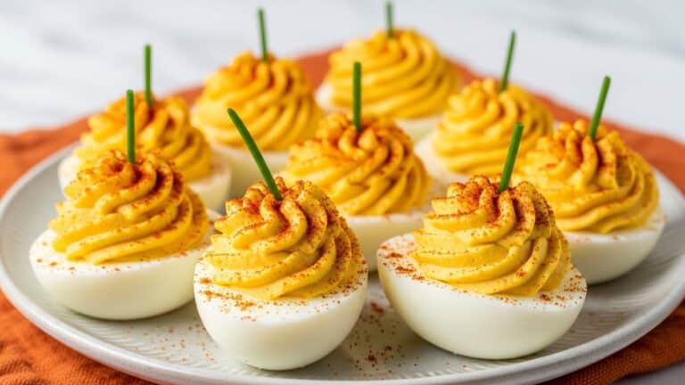 Pumpkin Patch Deviled Eggs Recipe