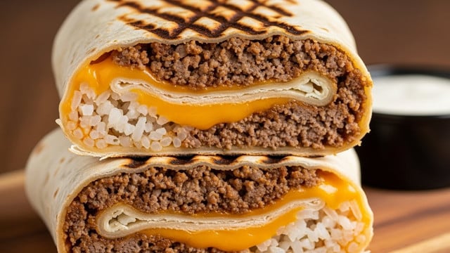 Grilled Cheese Burrito Recipe
