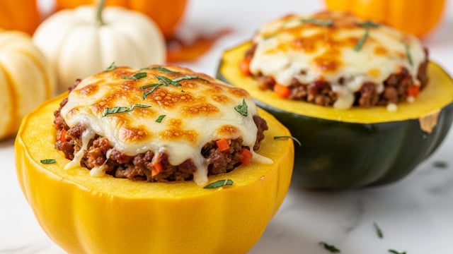 Autumn Delight Stuffed Acorn Squash Recipe