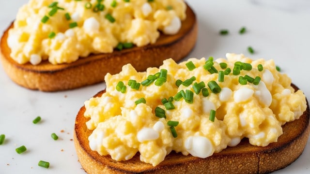 Easy 6-Ingredient Egg and Ricotta Toast Recipe