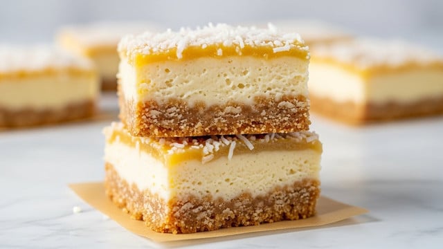 Irresistible Chewy Coconut Bars Recipe