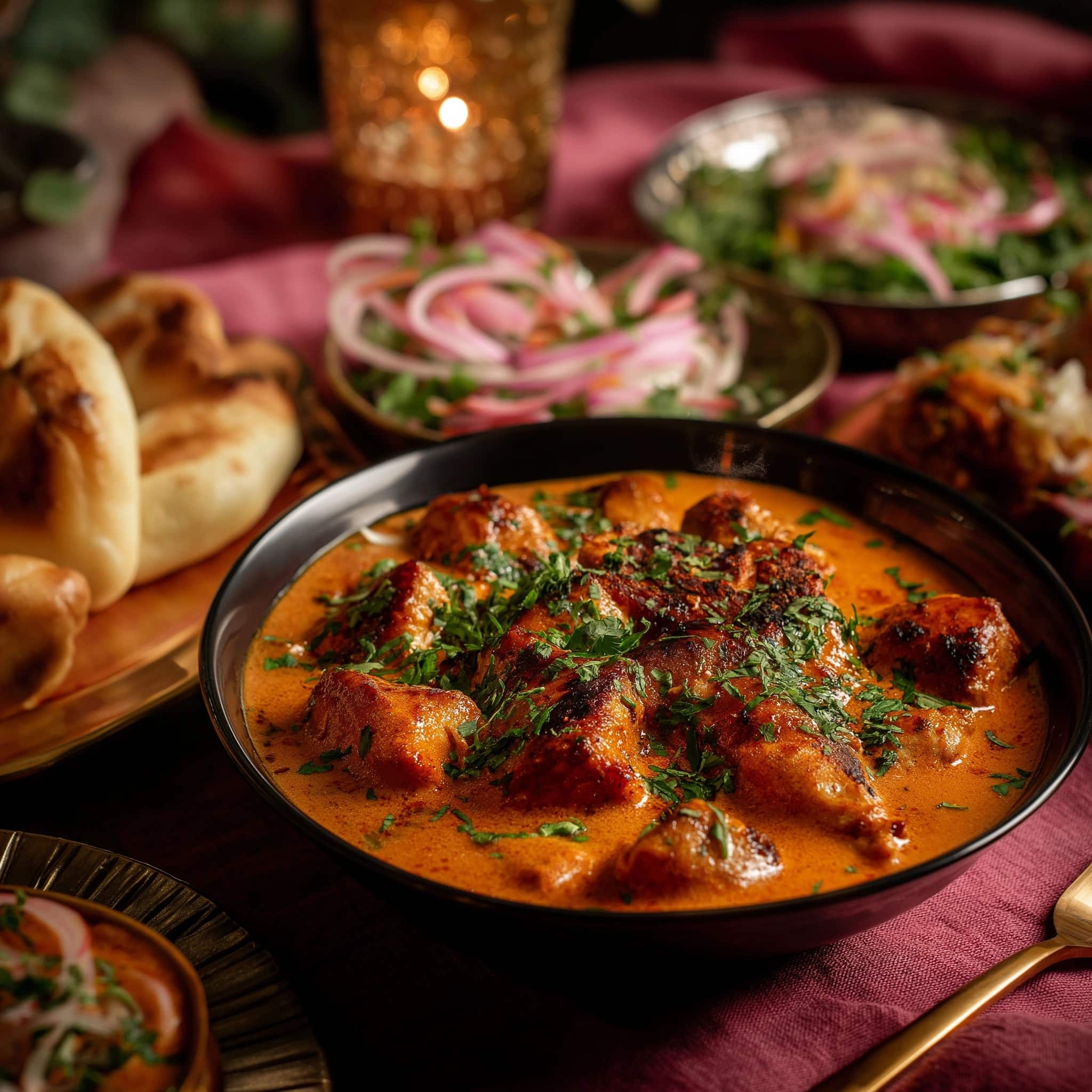 Kadhai Chicken Chargha Recipe - Recipe Image