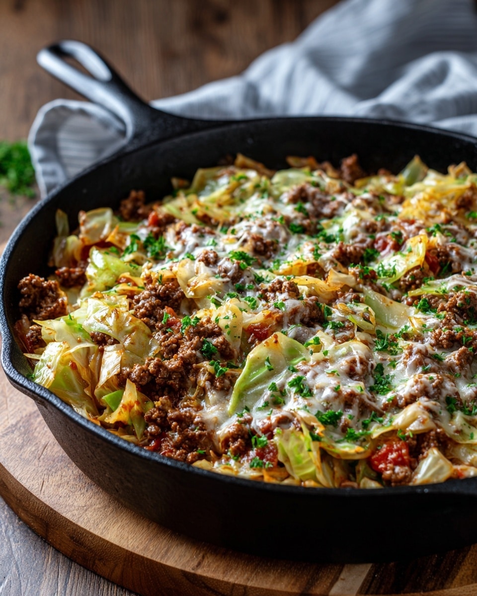 Garlic Parmesan Melting Cabbage Recipe - Recipe Image