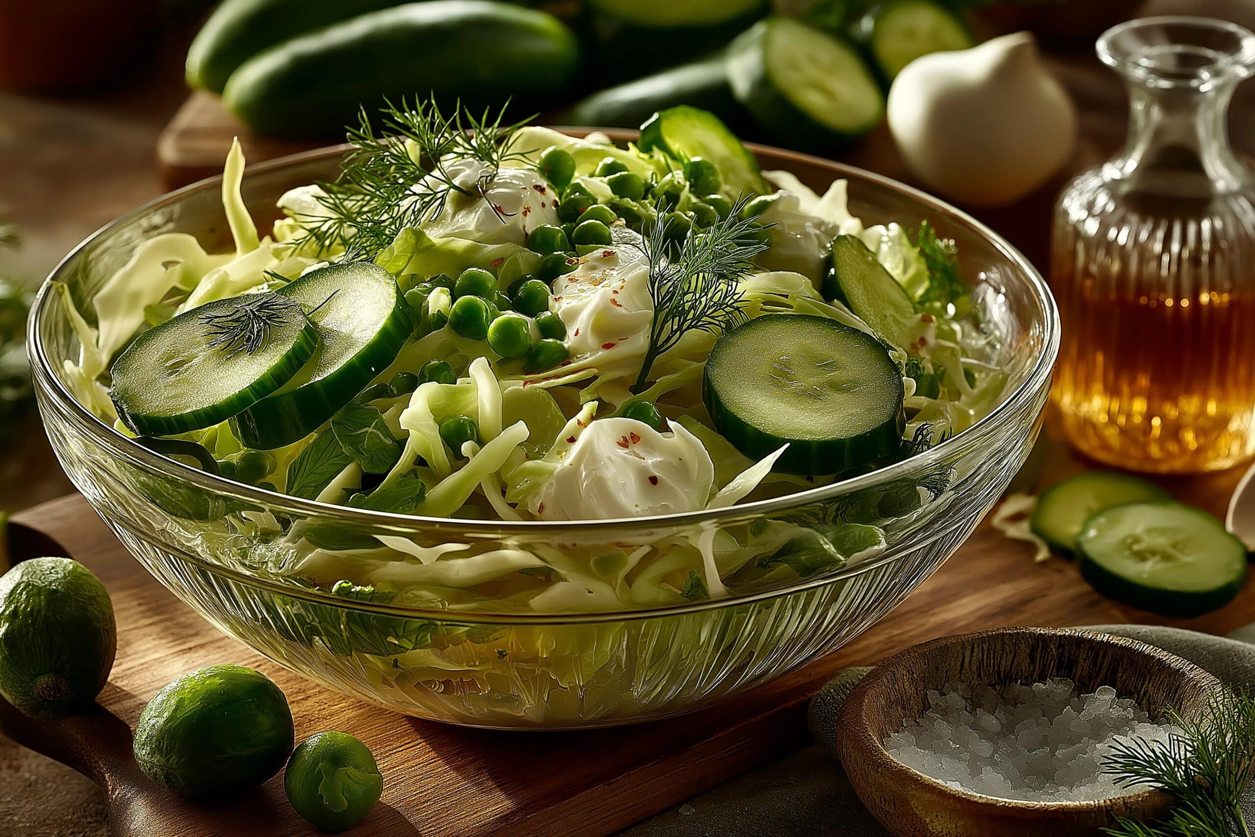 Spring Pea Salad with Lemony Mint Vinaigrette Recipe - Recipe Image