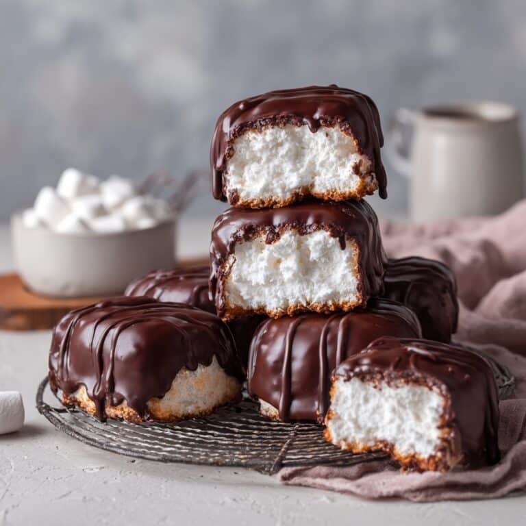 Marshmallow Filling and Chocolate Coating Recipe
