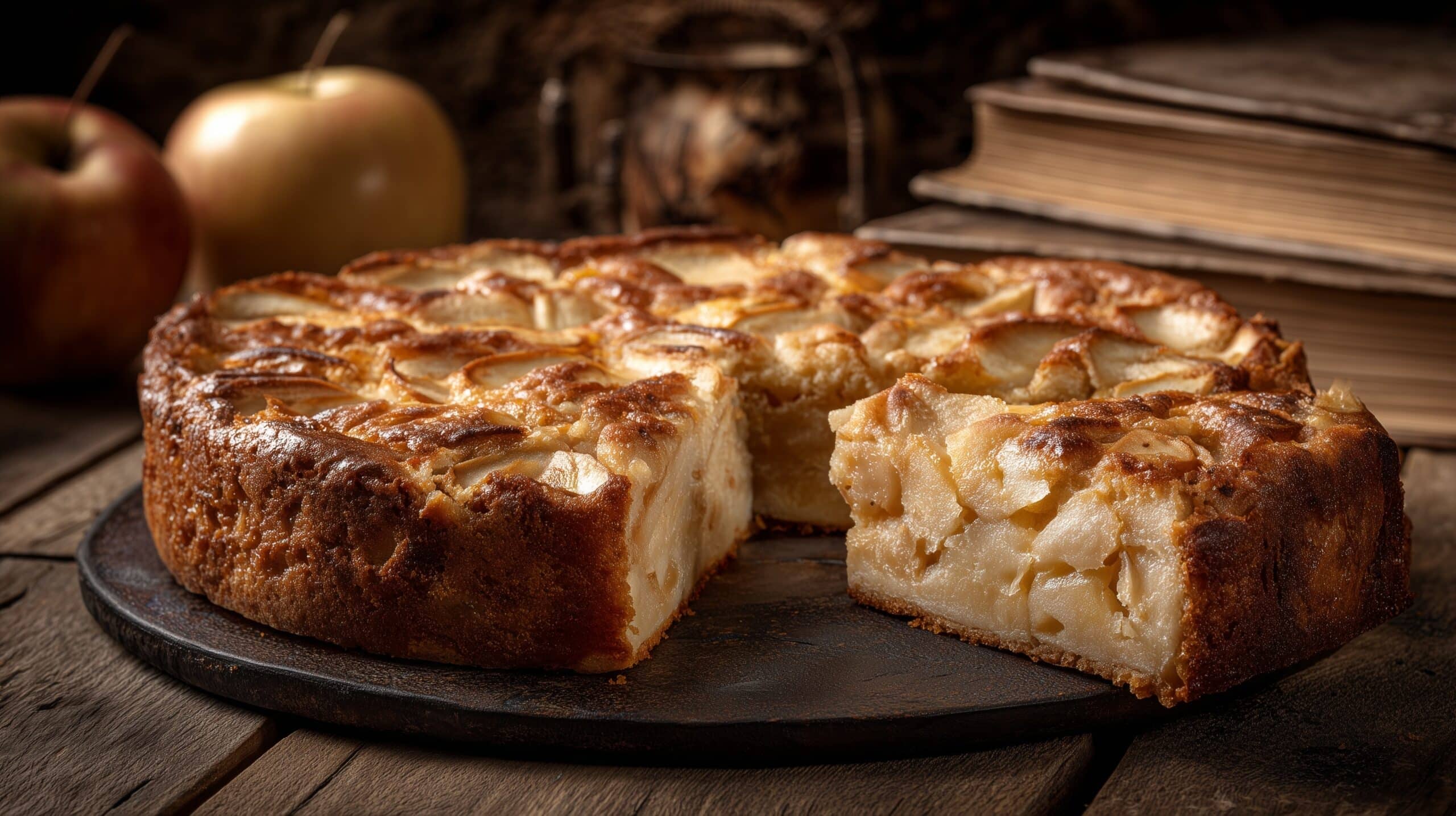 Apple Cranberry Puff Pastry Galette Recipe - Recipe Image