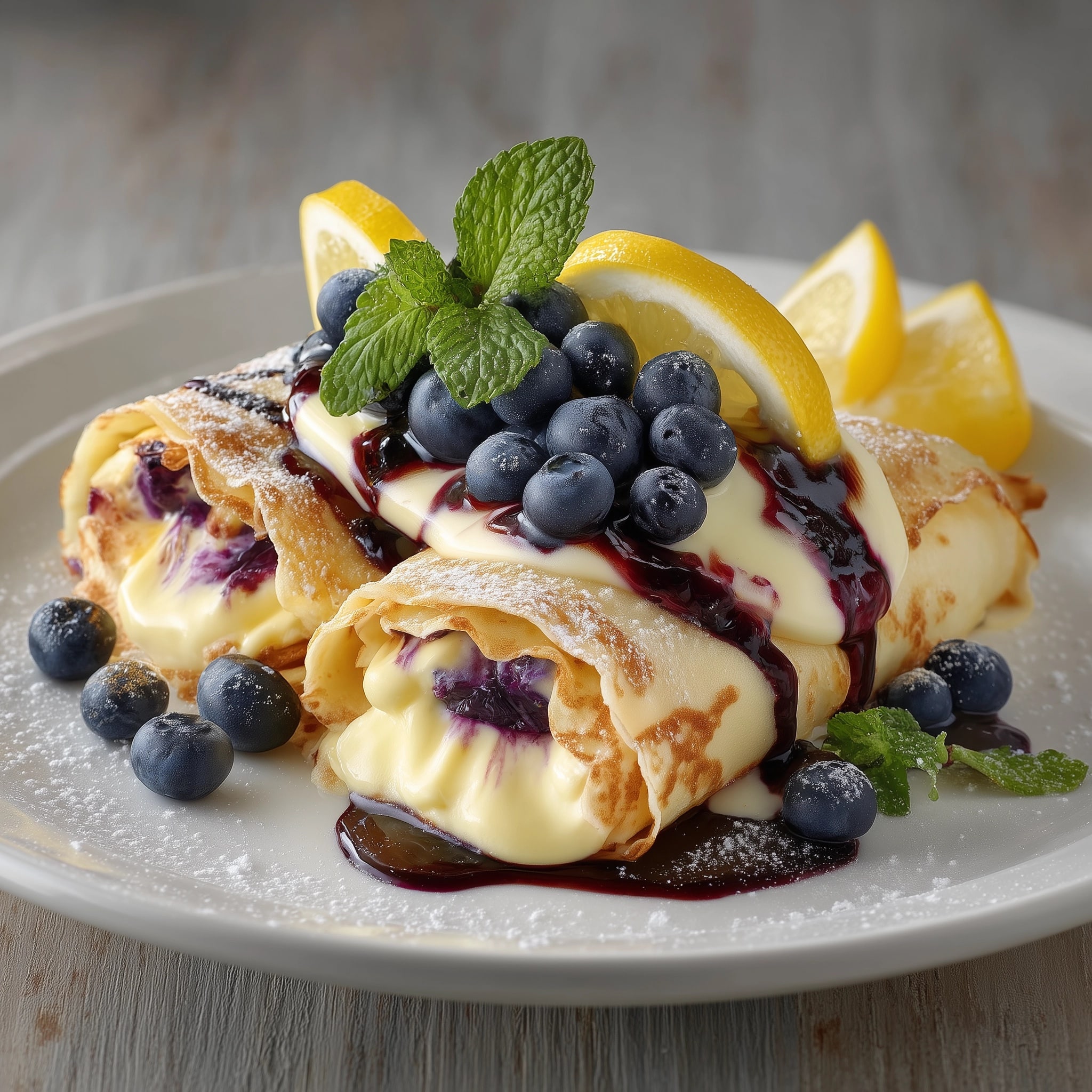 Lemon Blueberry Lasagna Recipe - Recipe Image