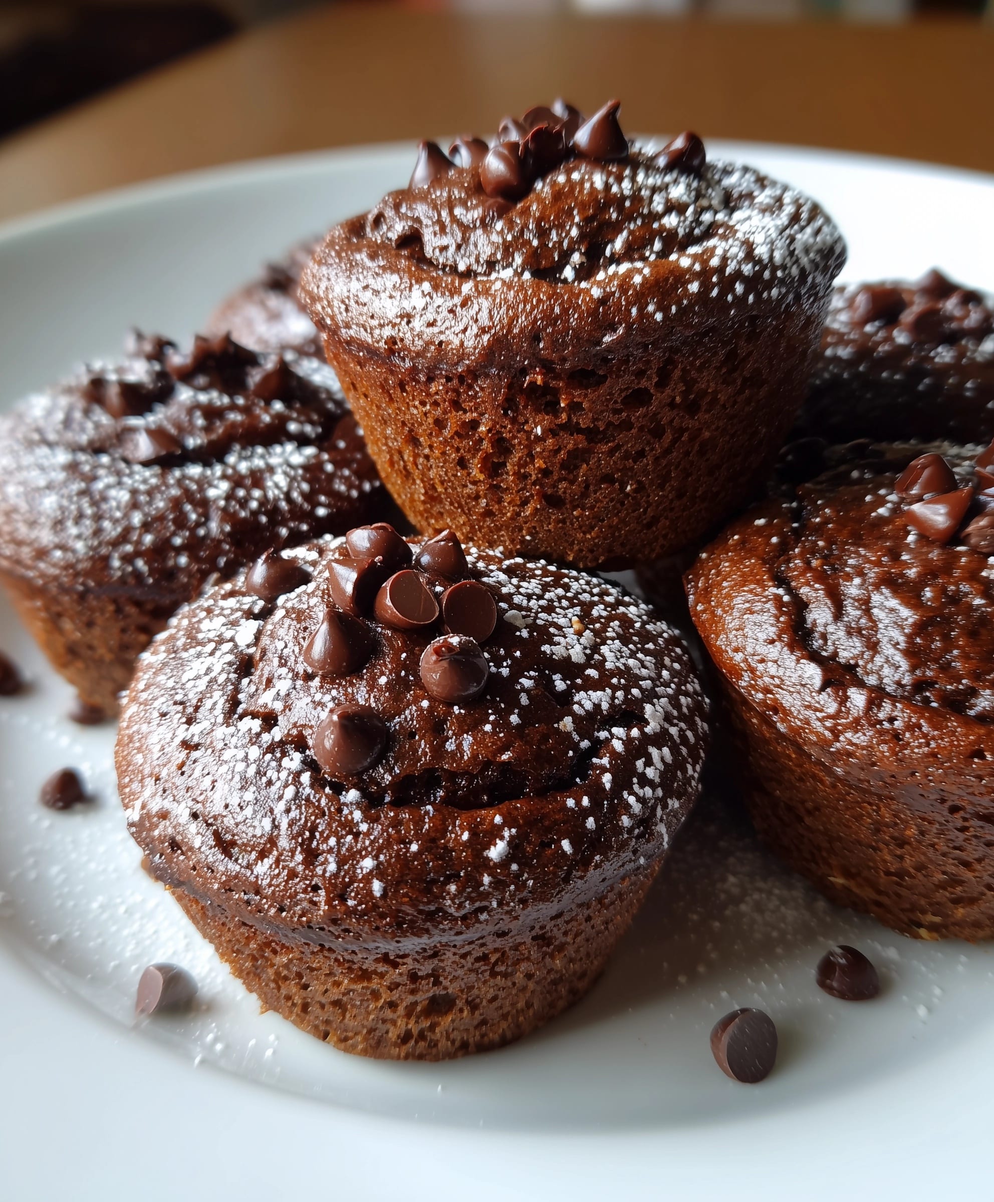 Oreo Double Chocolate Chip Muffins Recipe - Recipe Image