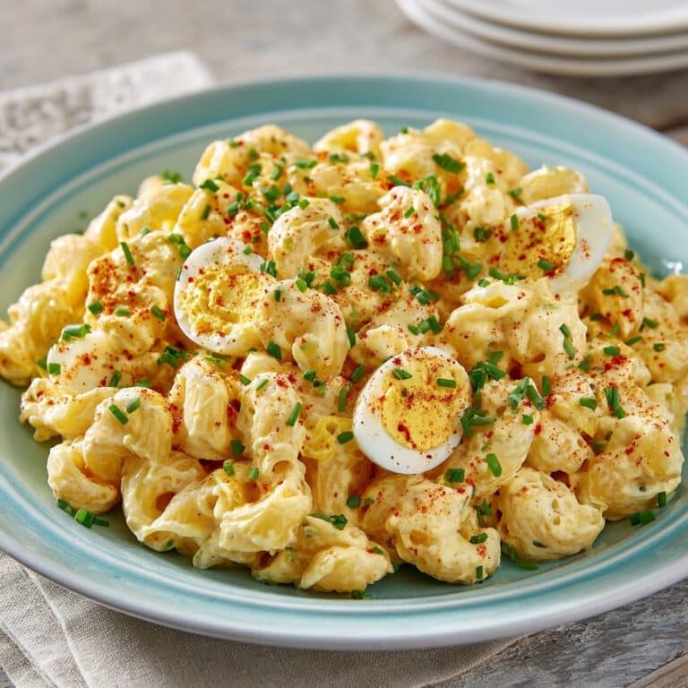 Deviled Egg Macaroni Salad Recipe