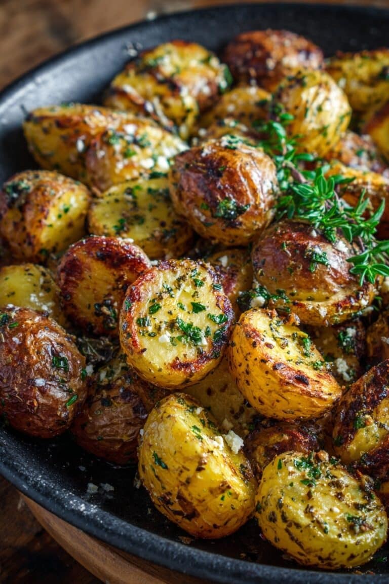 Smashed Roasted New Potatoes Recipe