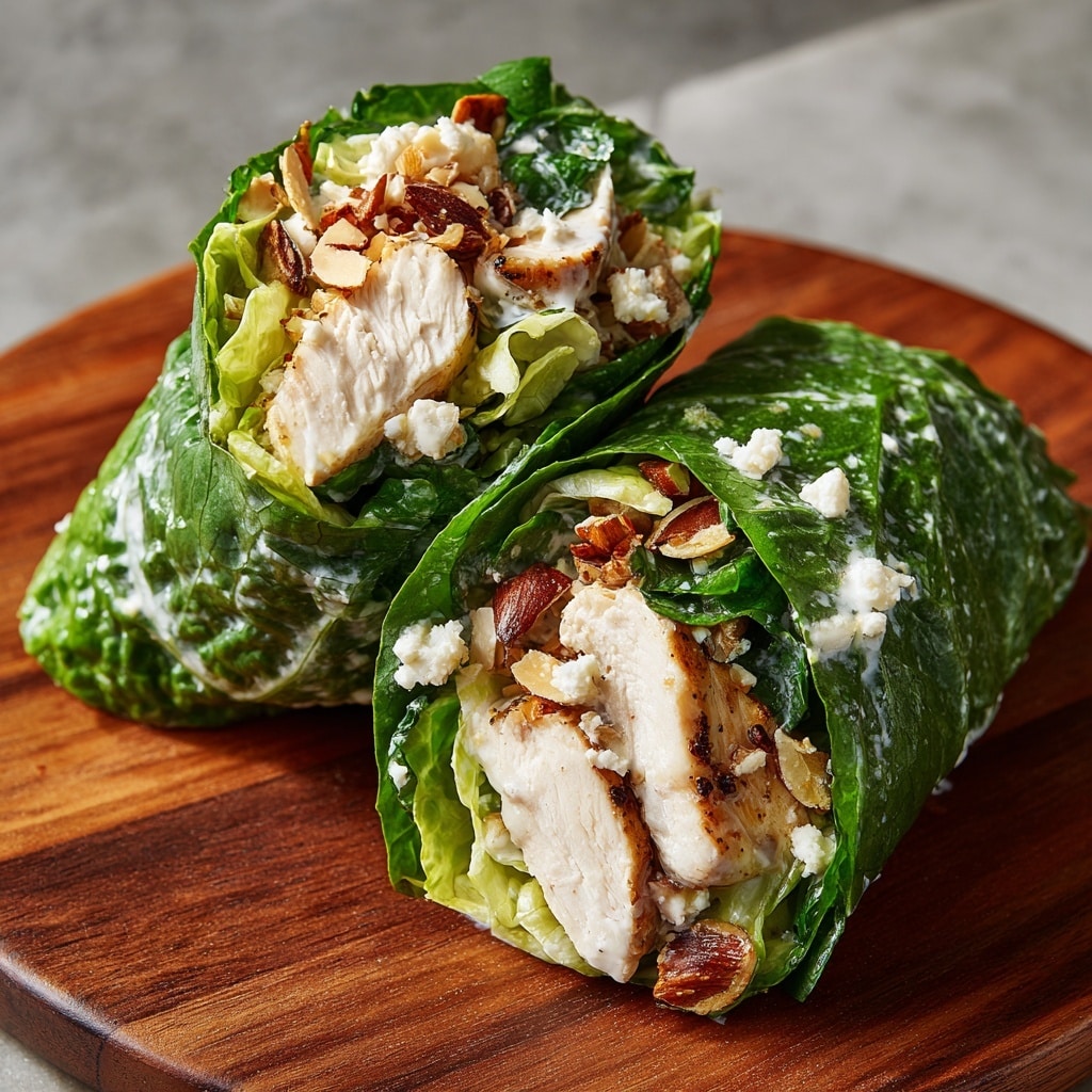 Cashew Chicken Lettuce Wraps Recipe - Recipe Image