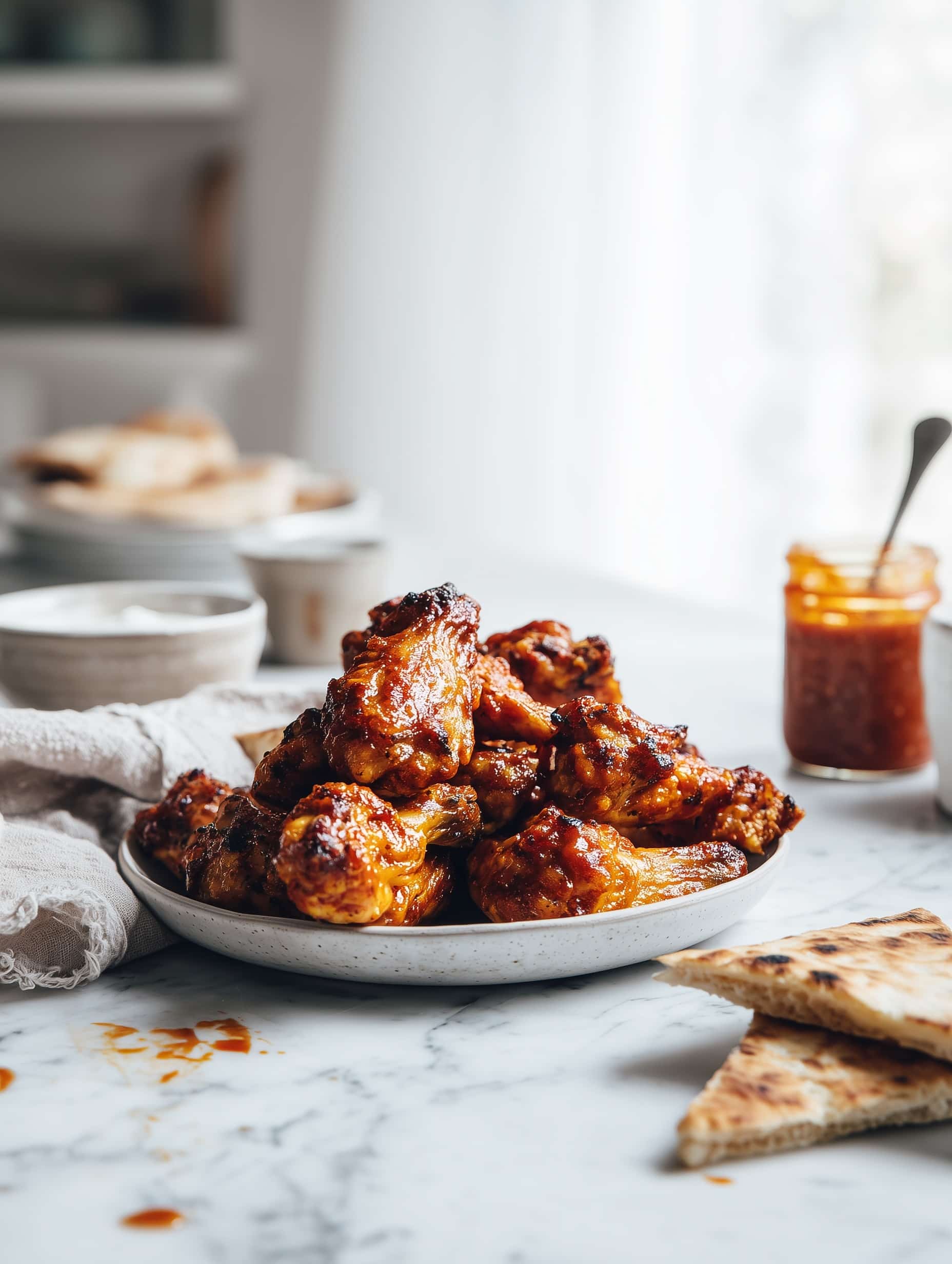 Air-Fried Chicken Wings Recipe - Recipe Image