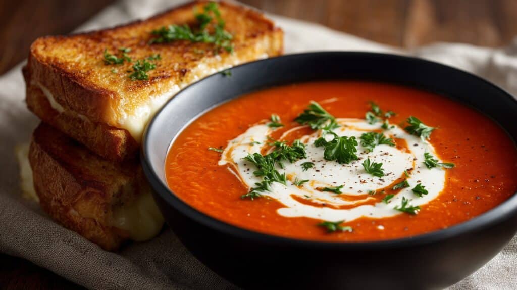 5-Veg Creamy Tomato Soup Recipe