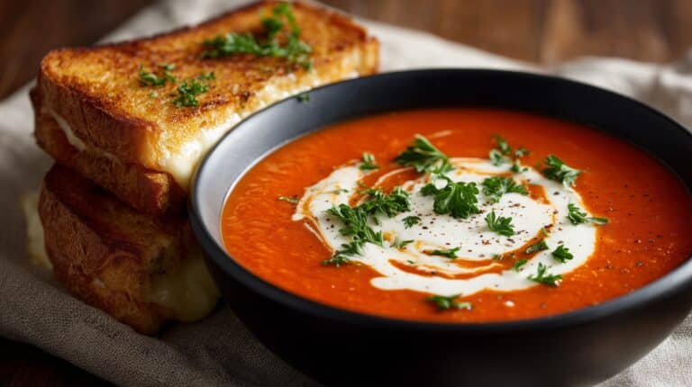 5-Veg Creamy Tomato Soup Recipe