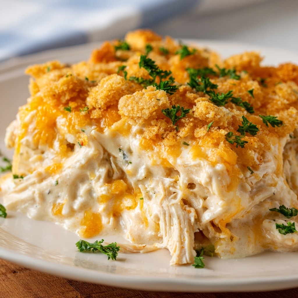 Creamy Chicken Alfredo Bake Recipe