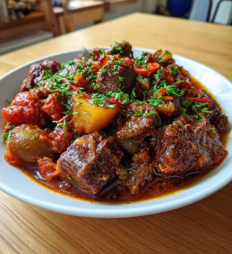 Giovetsi: Greek Beef and Orzo Stew Recipe