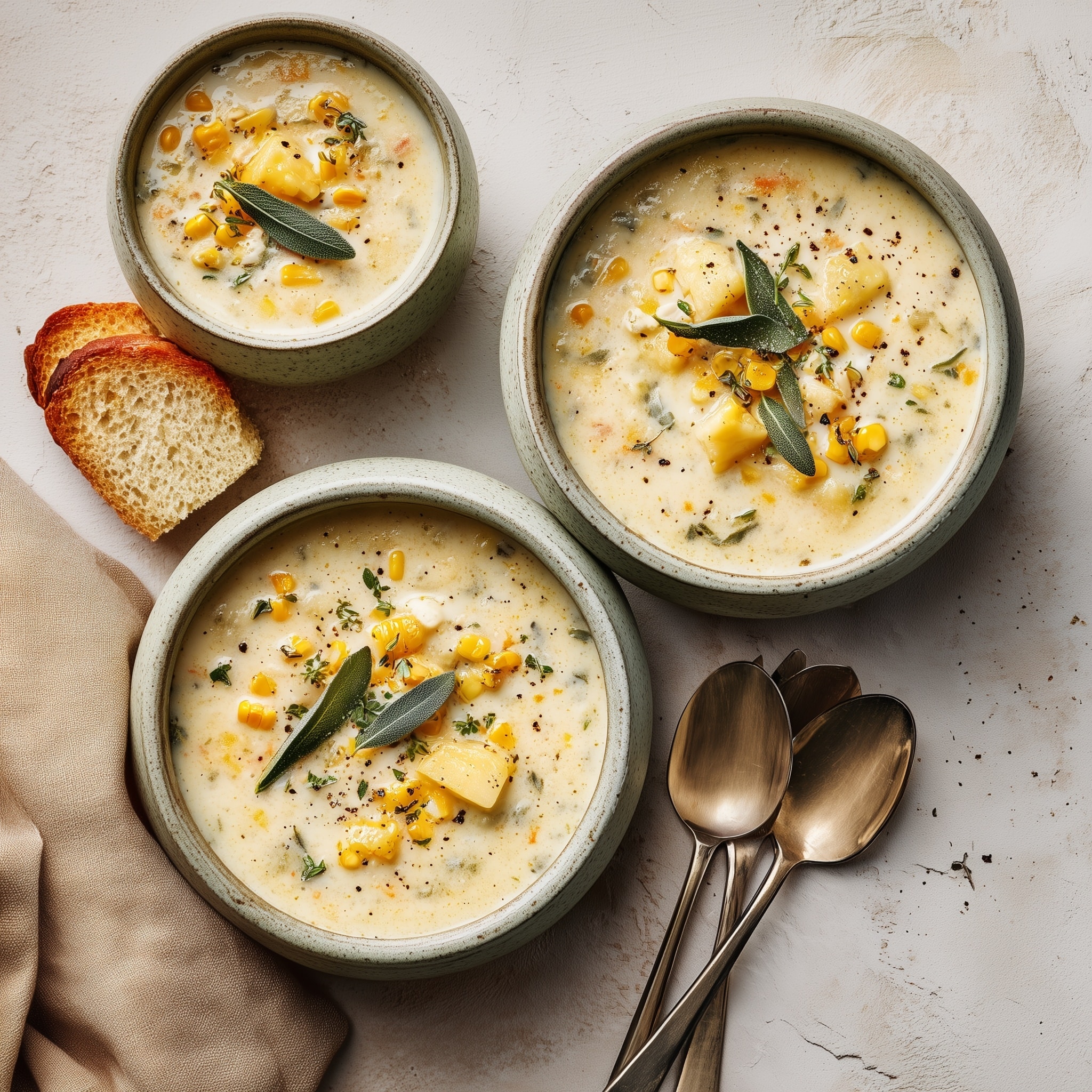 Creamy Velvety Vegetable Soup Recipe - Recipe Image