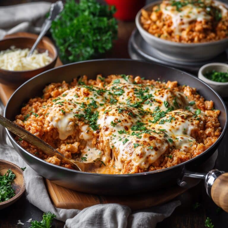 One-Pot Cheesy Southwest Chicken & Rice Recipe