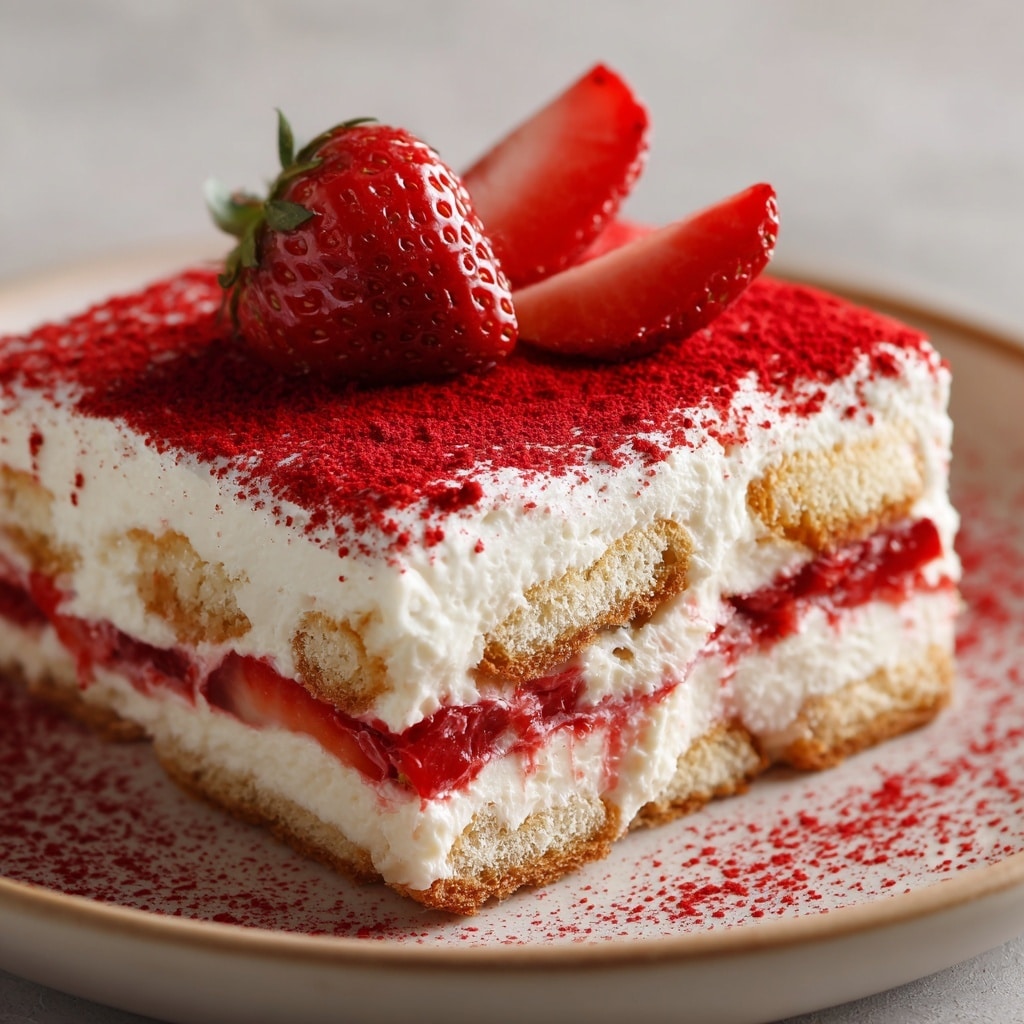 Strawberry Champagne Tiramisu Recipe