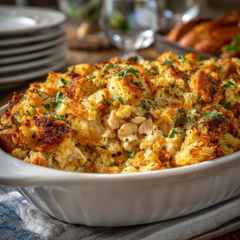 Make Ahead Corn Stuffing Recipe
