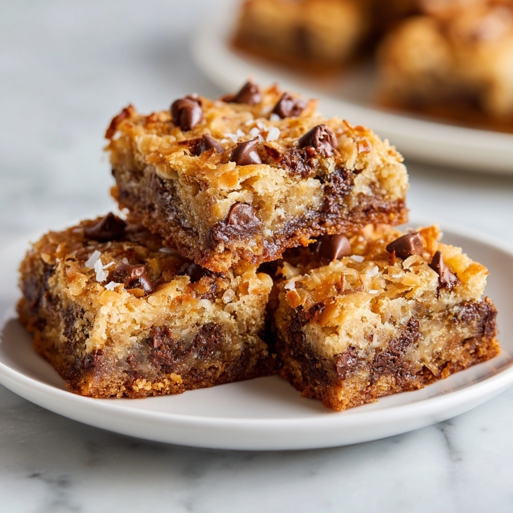 Sourdough Chocolate Chip Blondies Recipe - Recipe Image