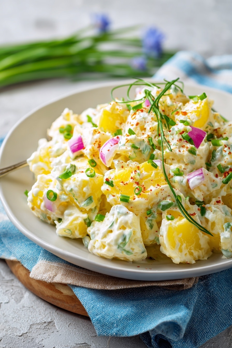 Steakhouse Potato Salad Recipe - Recipe Image