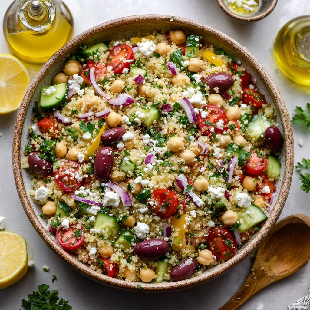 Mediterranean Quinoa Bowl Recipe