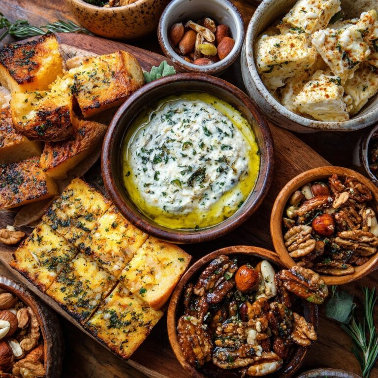 Mediterranean Brunch Boards – Irresistible Dips & Flatbreads Recipe