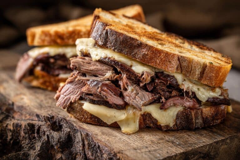 French Dip Grilled Cheese Recipe