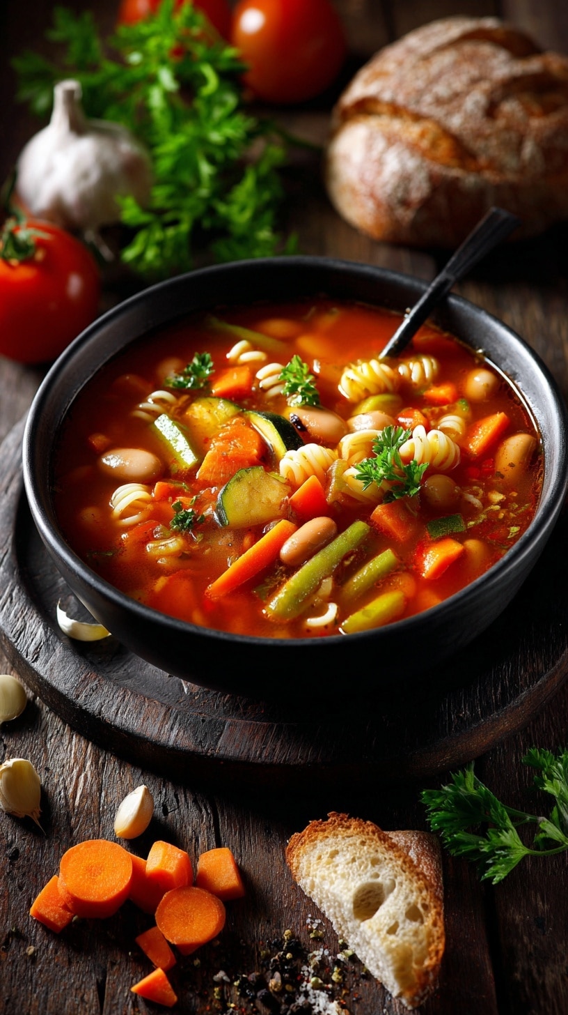 Hearty Vegetable Soup Recipe - Recipe Image
