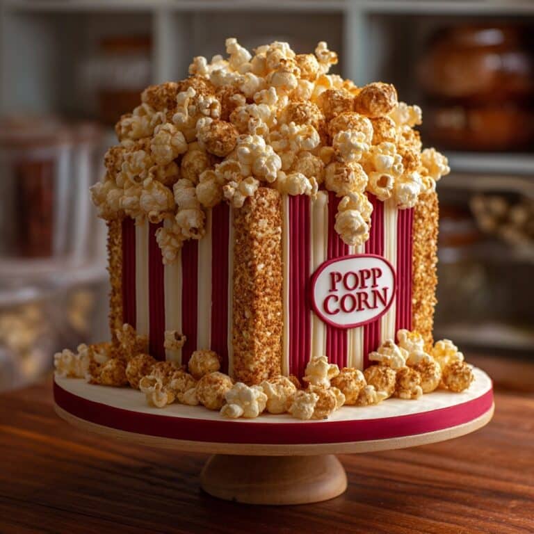 Popcorn Cake Recipe