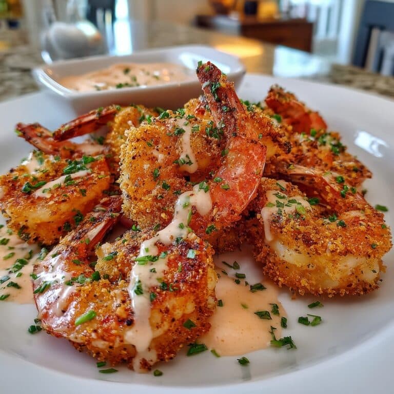 Crispy Cajun Shrimp with Creamy Sauce Recipe