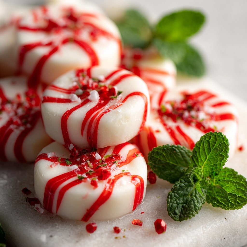 Soft Christmas Peppermints (Old-Fashioned Butter Mints) Recipe - Recipe Image