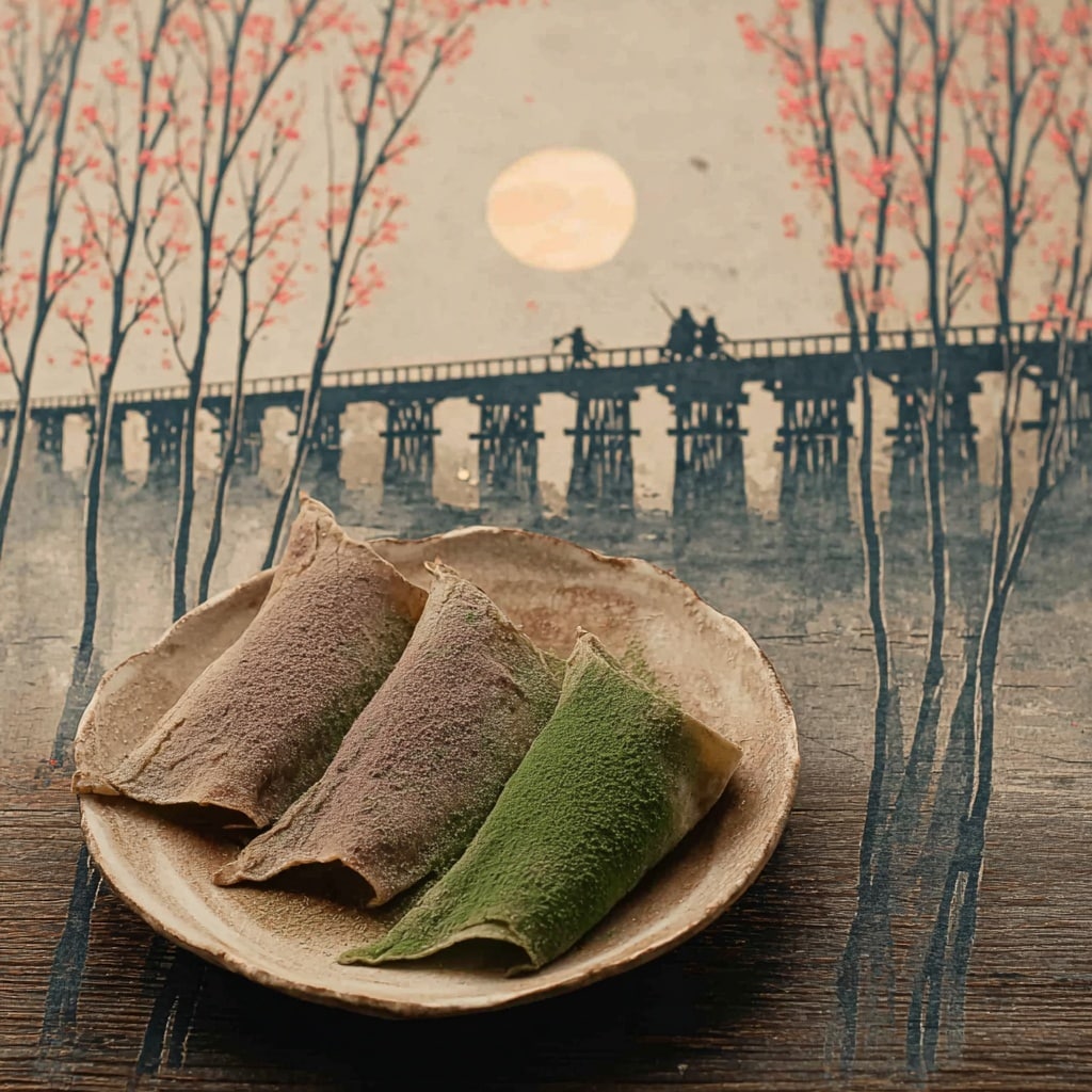 Homemade Nama Yatsuhashi: Traditional Japanese Cinnamon Mochi Squares Recipe - Recipe Image