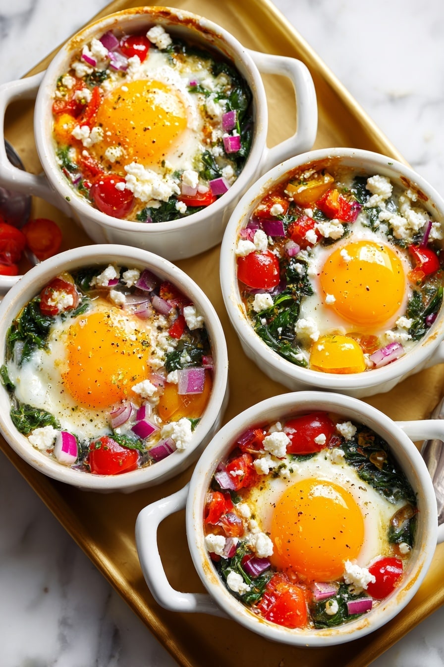 Breakfast Egg Bake with Zucchini, Tomatoes, and Parmesan Recipe - Recipe Image