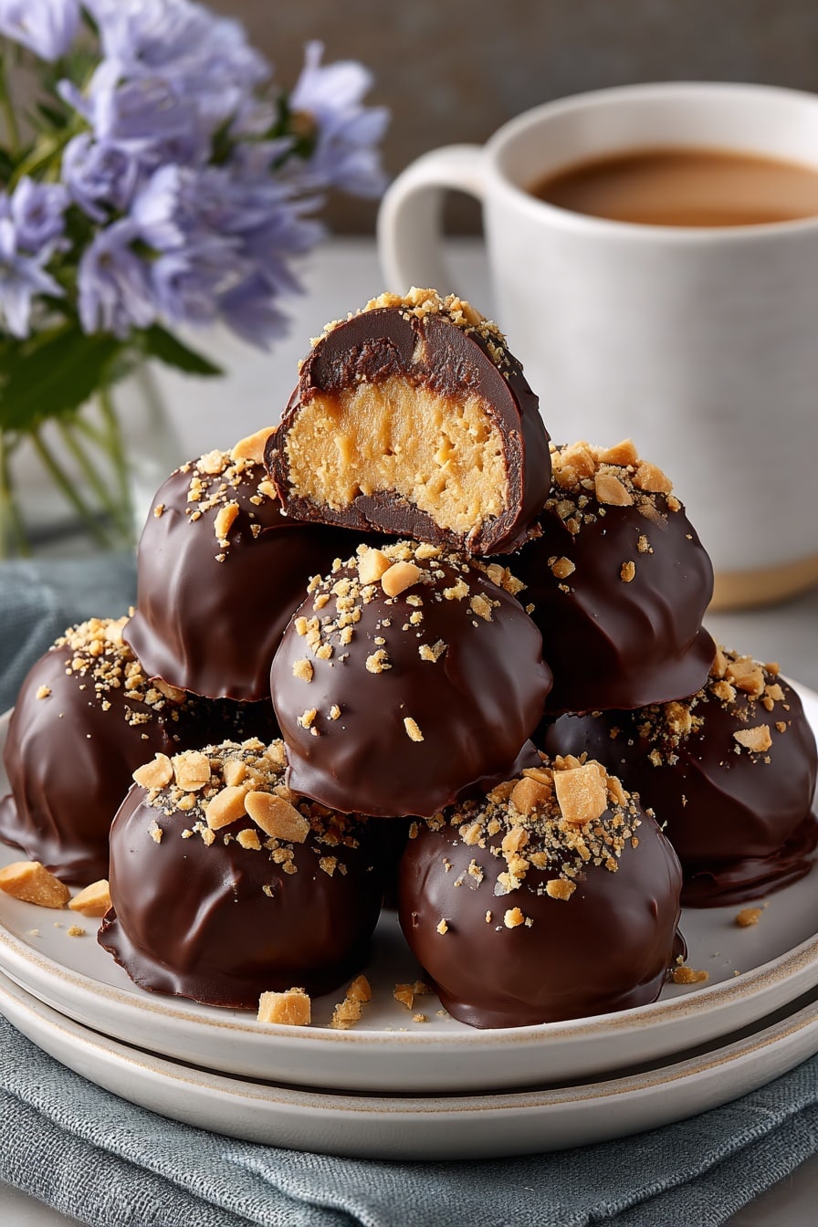Peanut Butter Balls Recipe - Recipe Image
