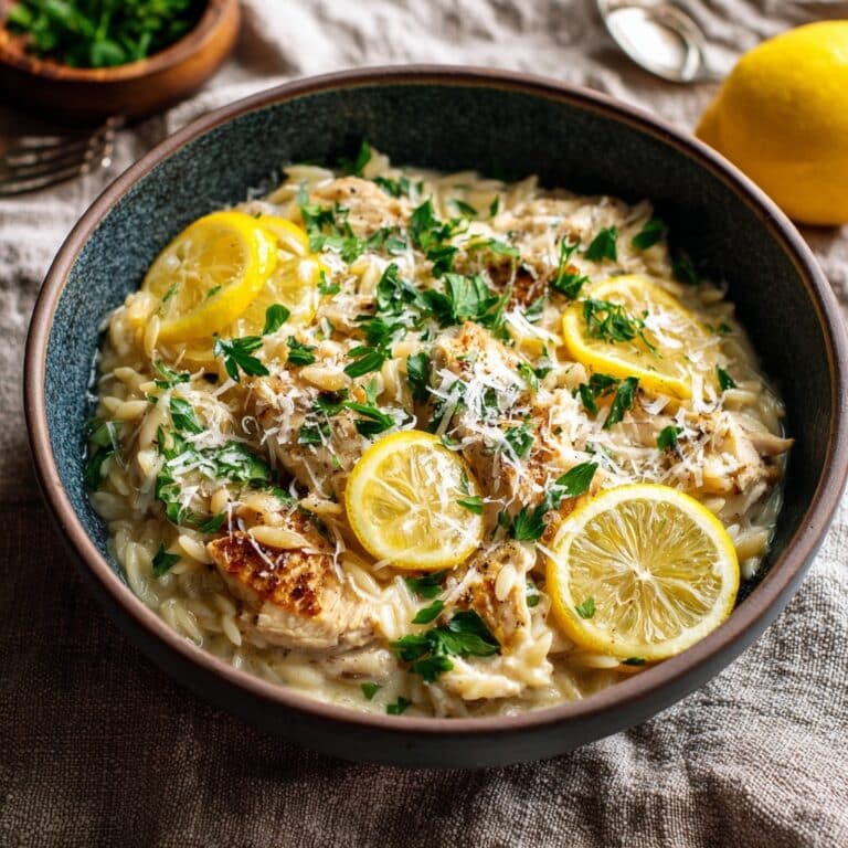 Charred Cauliflower, Lemon & Caper Orzo Recipe