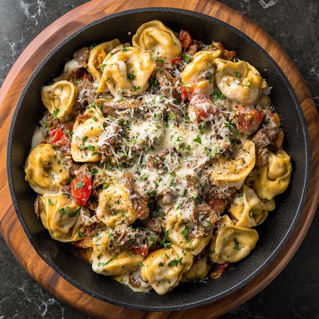 Air Fryer Parmesan Garlic Tortellini Recipe - Recipe Image