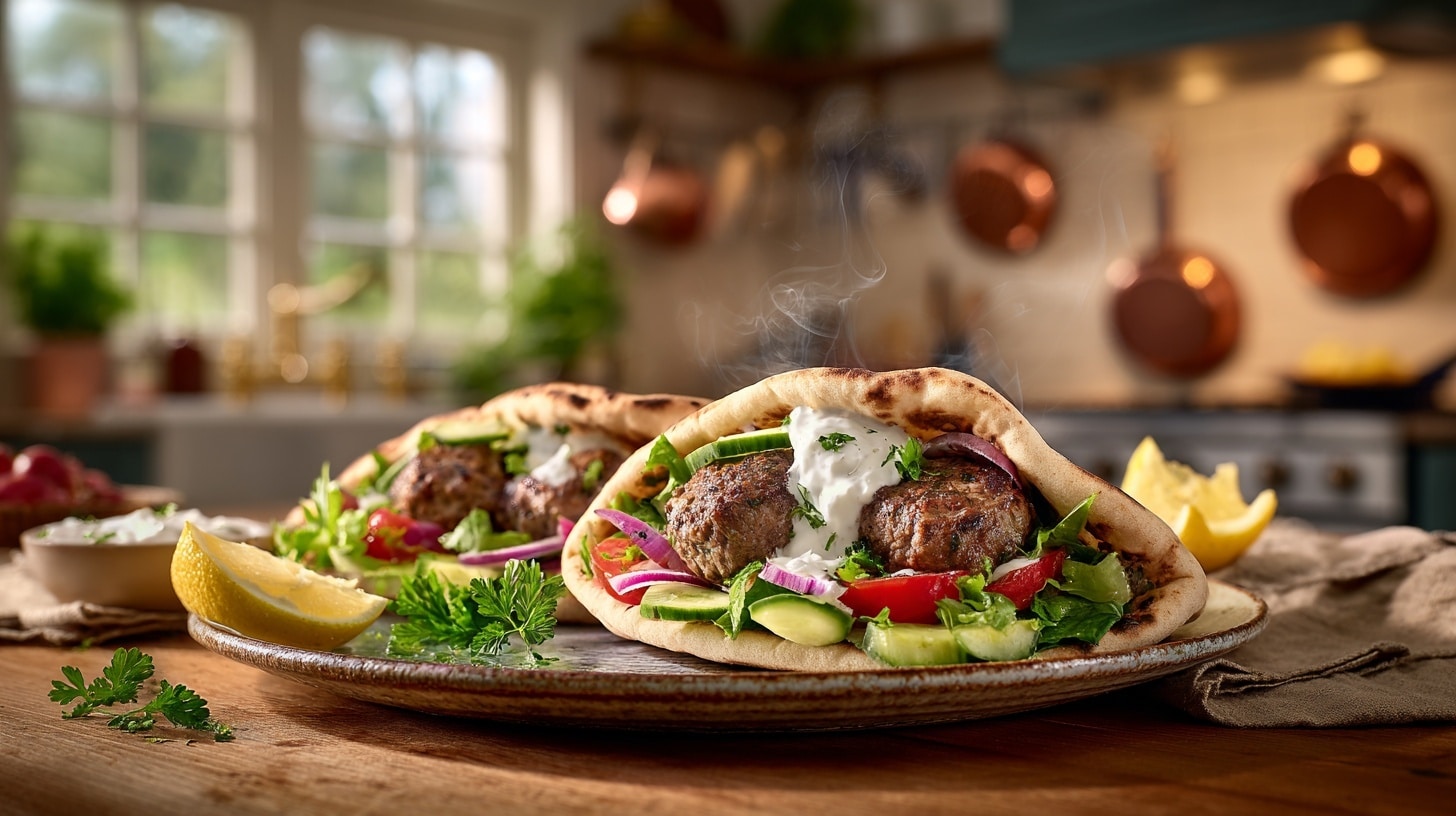 DIY Kofta Burgers Recipe - Recipe Image