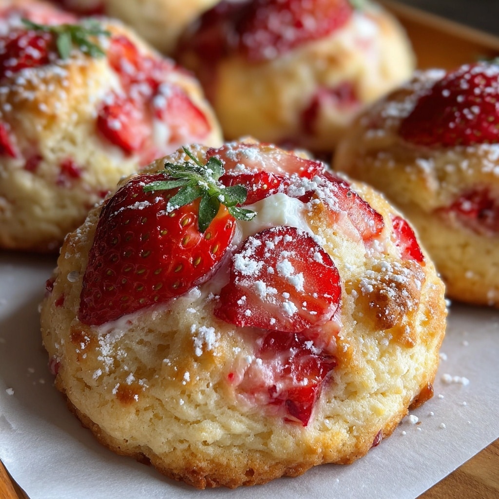 Easy Strawberry Shortbread Cookies- Deliciously Sweet Bites Recipe - Recipe Image