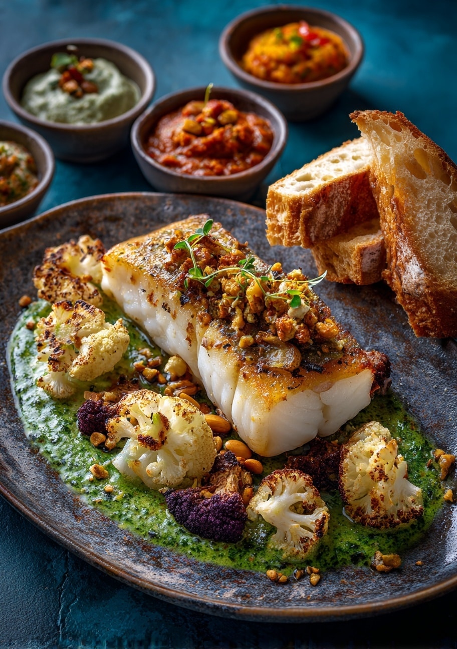 Pistachio-Crusted Halloumi with Honey and Thyme Recipe