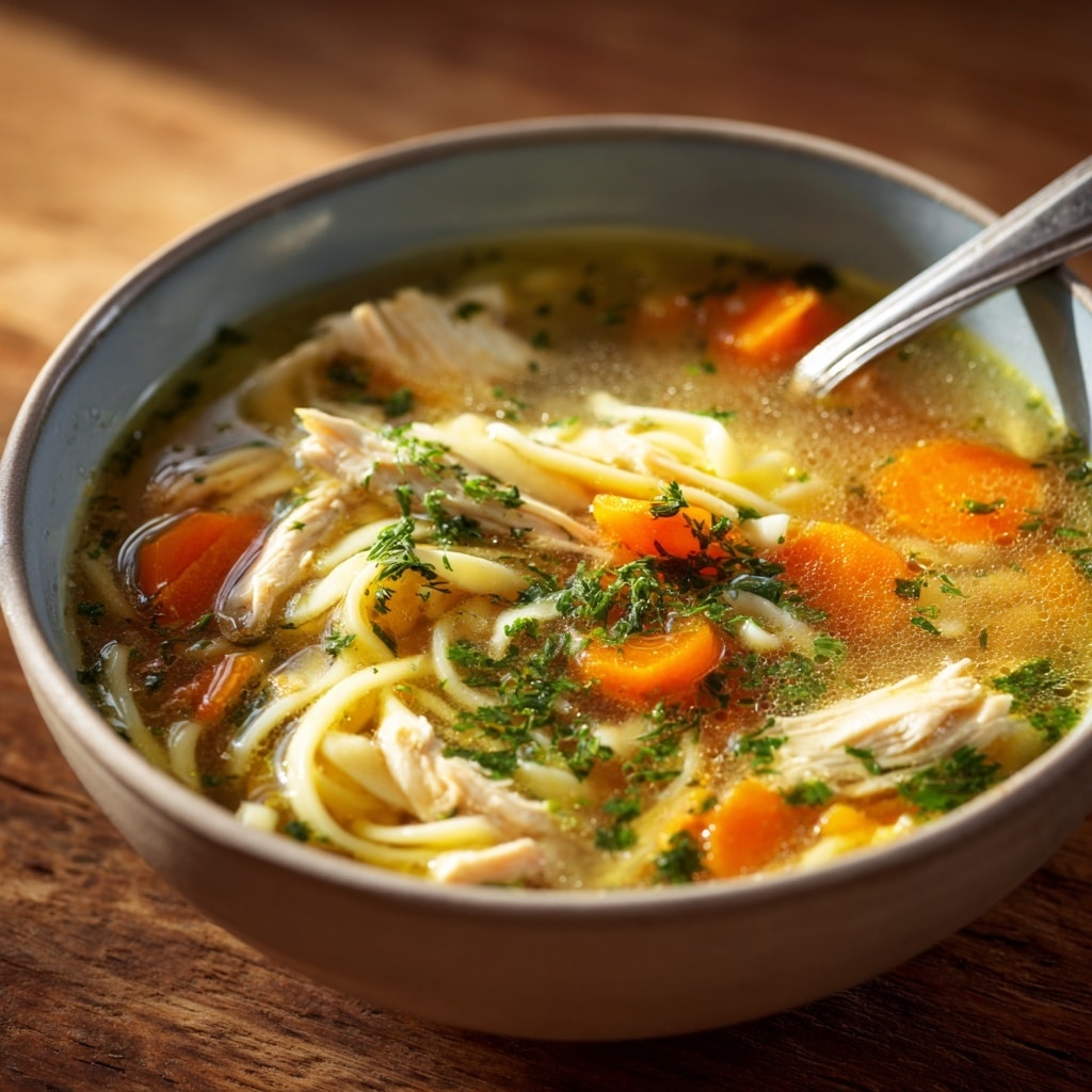 Rotisserie Chicken Noodle Soup Recipe - Recipe Image