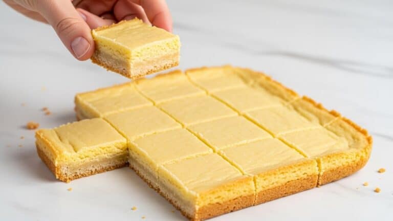 Lemon Cottage Cheese Bars Recipe