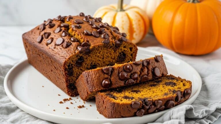 Pumpkin Banana Chocolate Chip Bread Recipe